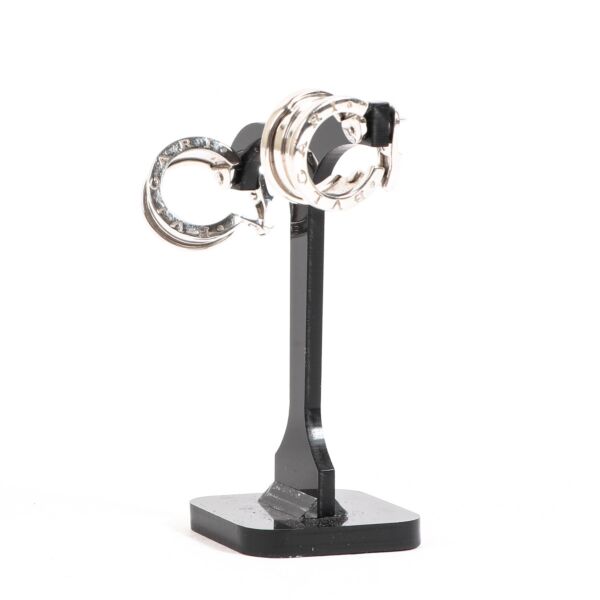 Bulgari B.zero1 White Gold Earrings