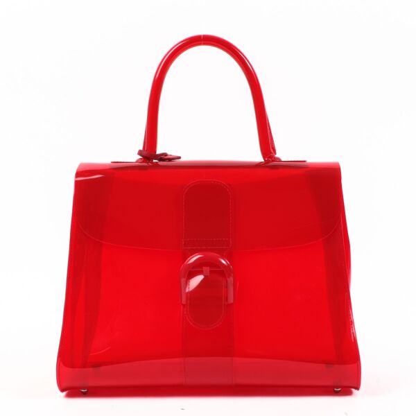 shop safe online very hard to find Delvaux Brillant Vinyl Chaperon Rouge Limited Edition . 