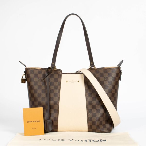 Louis Vuitton Damier Ebene Jersey Shoulder Bag