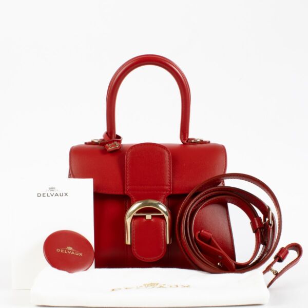 Delvaux Lipstick Box Calf Brillant Mini