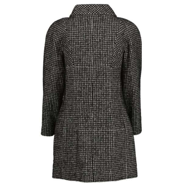 Chanel 2014 Black and White Tweed Long Jacket