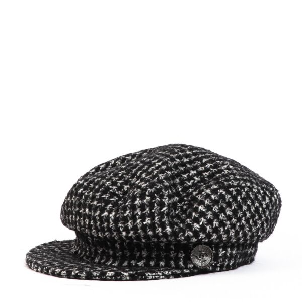 Chanel Fantasy Tweed Cap