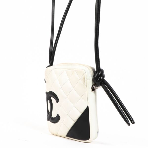 Chanel  Black and White Cambon Ligne Crossbody Bag