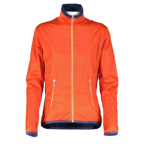 Hermès Orange Warm-up Fleece Jacket
