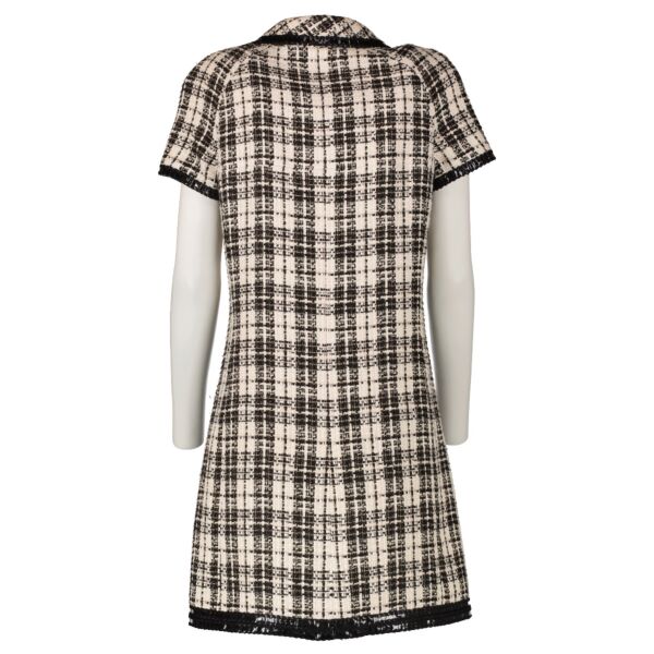 Chanel 07P Tweed Zipper Dress - Size FR38