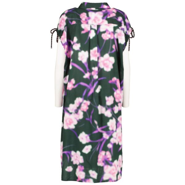 Dries Van Noten Green/Pink Dress - Size FR40