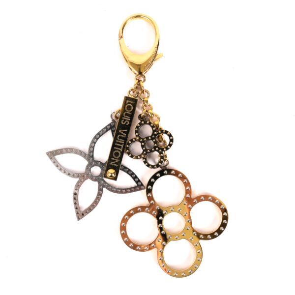 Louis Vuitton Gold Tapage Monogram Key Chain