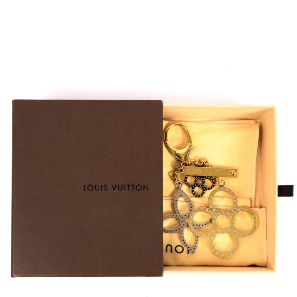 Louis Vuitton Gold Tapage Monogram Key Chain