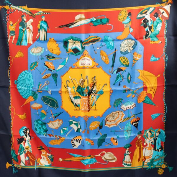 Hermès Ombrelles et Parapluies 90 Scarf