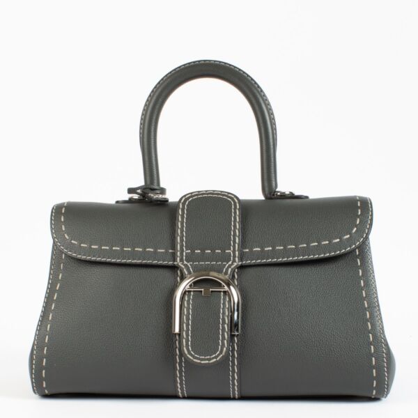 Shop 100% authentic second hand Delvaux Smoke Rodeo Calf Brillant East West Mini on Labellov.com