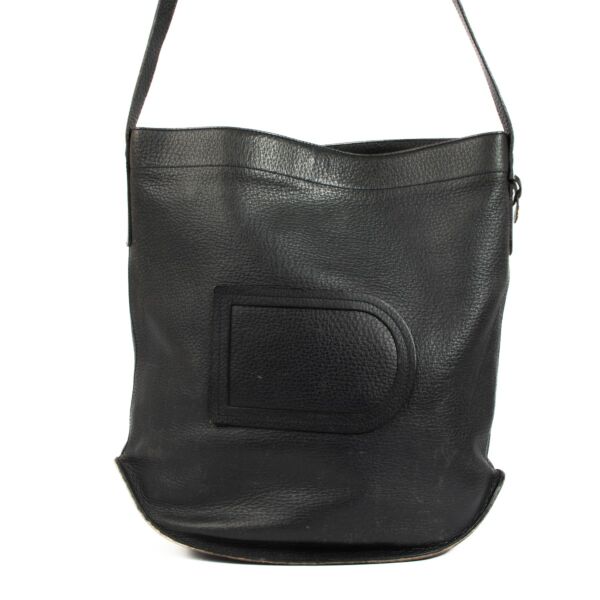 Delvaux Blue Le Pin Vintage Shoulder Bag