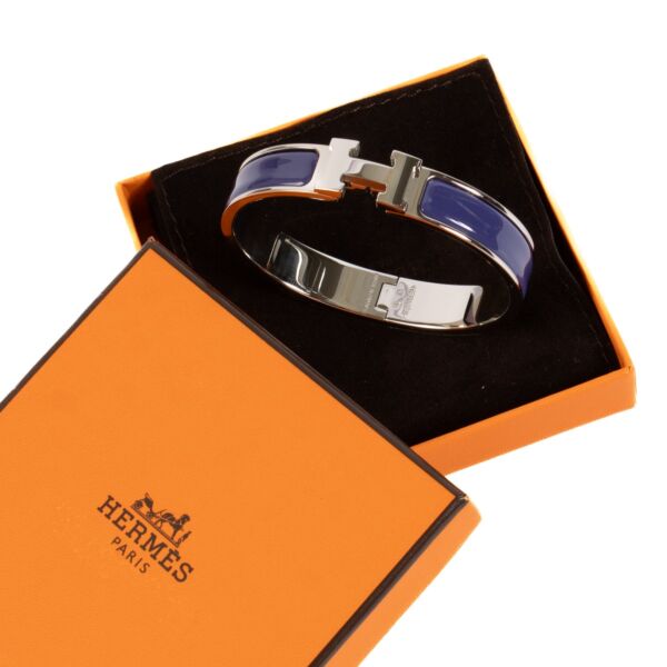 Hermès Anémone Clic H Bracelet - Size GM