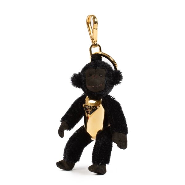 Prada monkey keychain for sale shop
