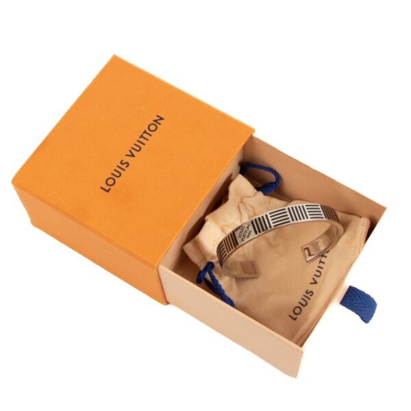 Louis Vuitton Damier Black Cuff Bracelet