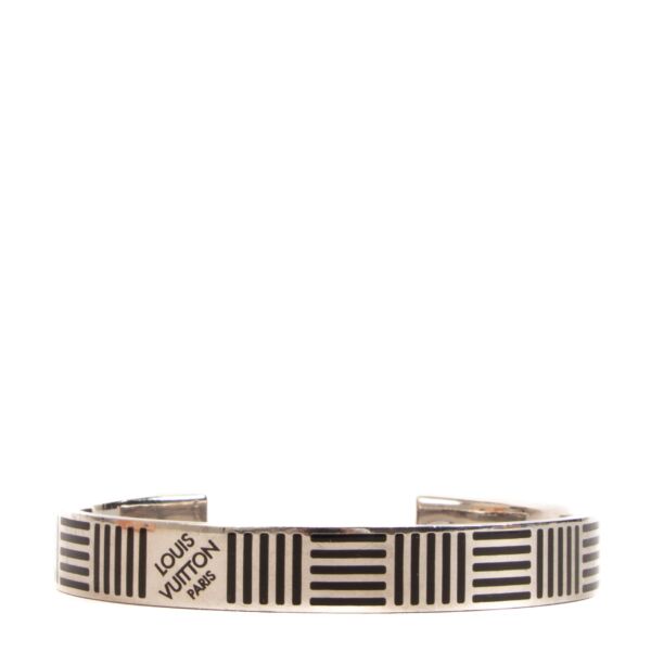 Louis Vuitton Damier Black Cuff Bracelet