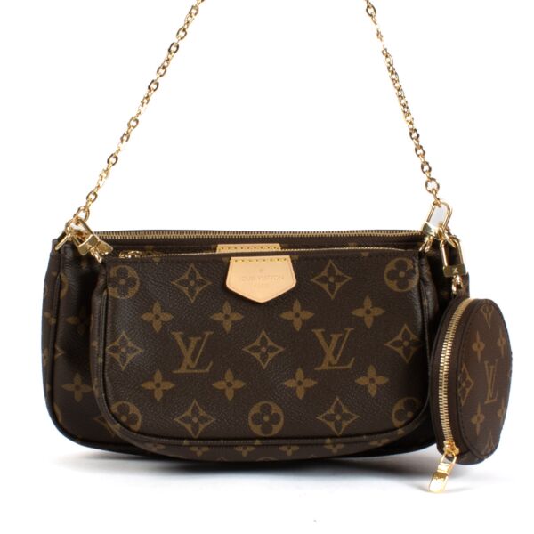Louis Vuitton Monogram Multi Pochette Accessoires Shoulder Bag for the best price at Labellov secondhand luxury in Antwerp and Knokke