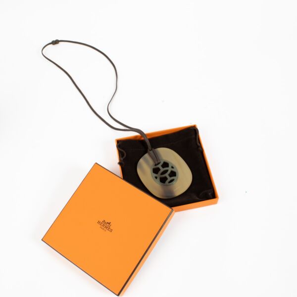 Hermès Lift Horn Pendant Necklace