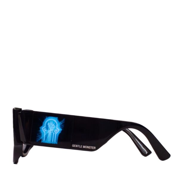 Moncler Genius x Gentle Monster Black Swipe LCD Sunglasses