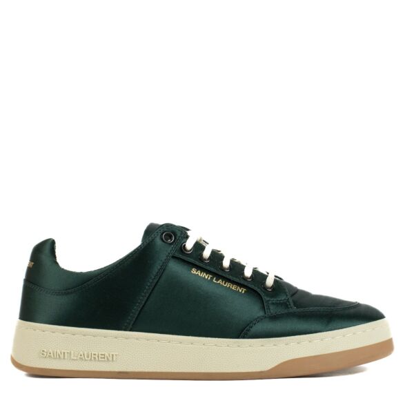 shop 100% authentic second hand Saint Laurent Green SL61 Sneakers - Size 39 on Labellov.com