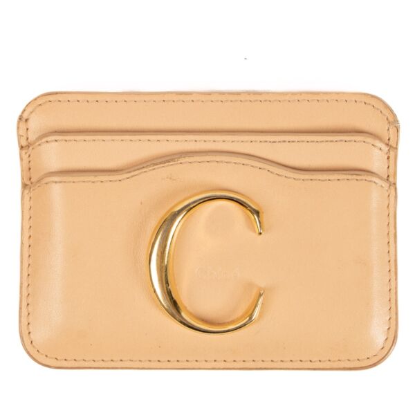 Shop 100% authentic second-hand Chloé C Pink Card Holder on Labellov.com