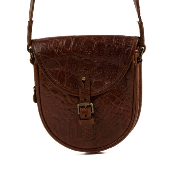 Mulberry Brown Vintage Crossbody Bag