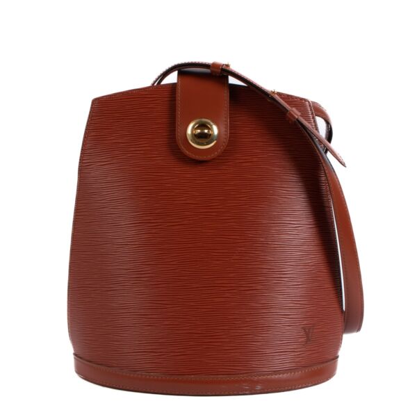 Louis Vuitton Cluney Kenyan Fawn Epi Bag