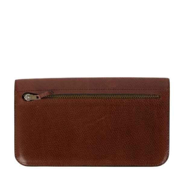 Delvaux Brown Leather Escudo Wallet