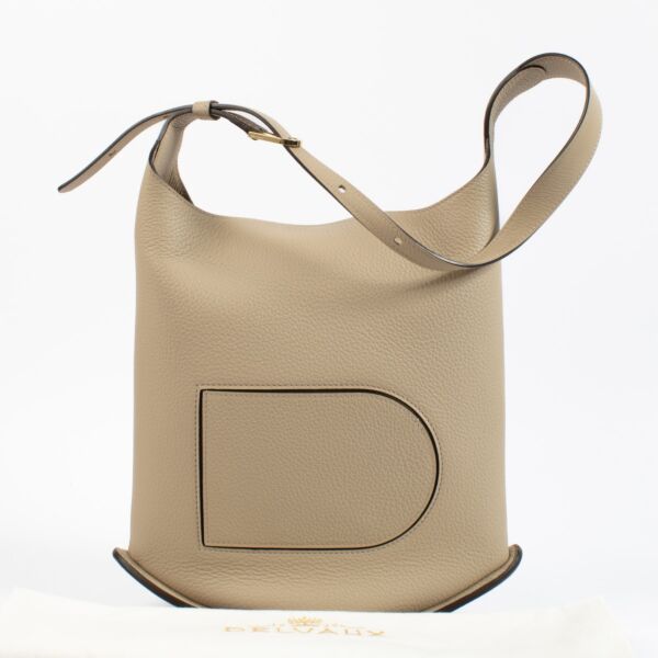 Delvaux Sirocco Taurillon Soft Pin Hobo MM