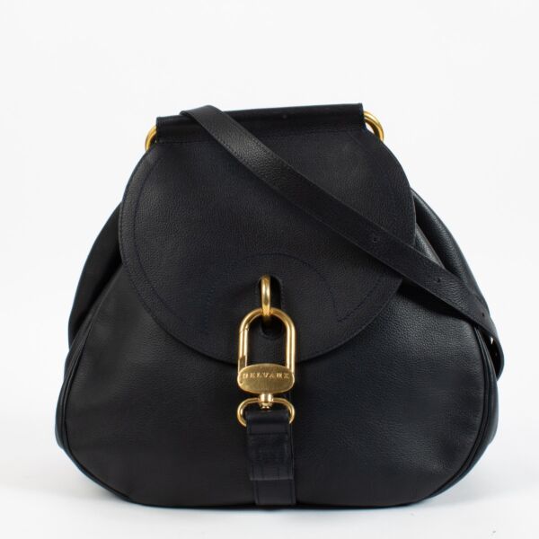 Delvaux Blue Cerceau GM