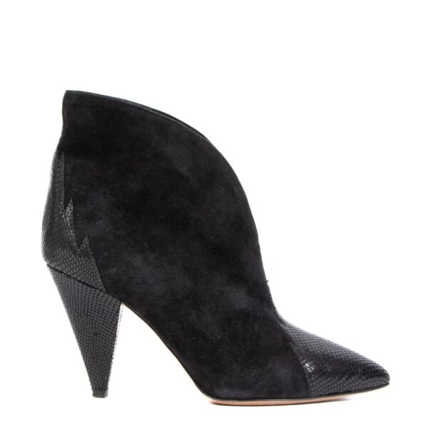 Isabel Marant Suede Black Boots - size 38