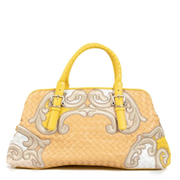 Bottega Veneta Embroidered Intrecciato Tote Bag