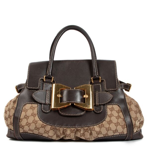 Gucci GG Canvas Large Queen Tote Bag