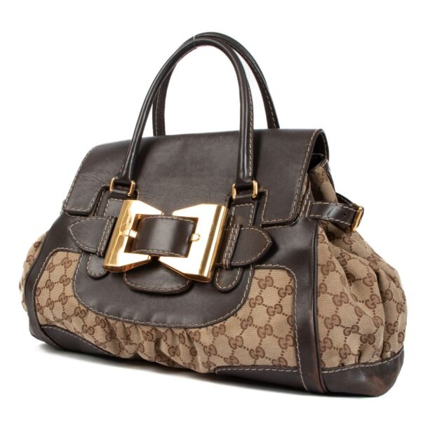 Gucci GG Canvas Large Queen Tote Bag