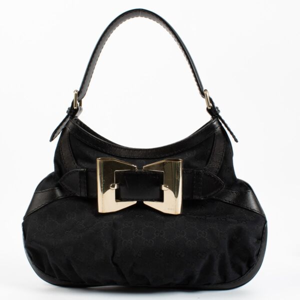 Gucci Black Nylon Shoulder Bag