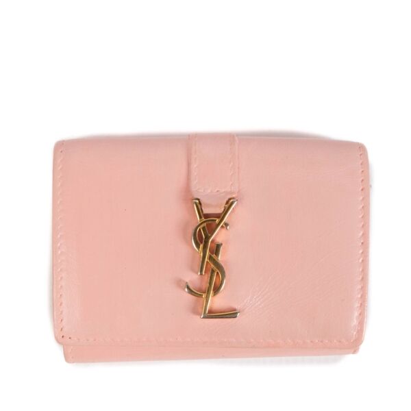 shop 100% authentic second hand Yves Saint Laurent Pink Wallet on Labellov.com