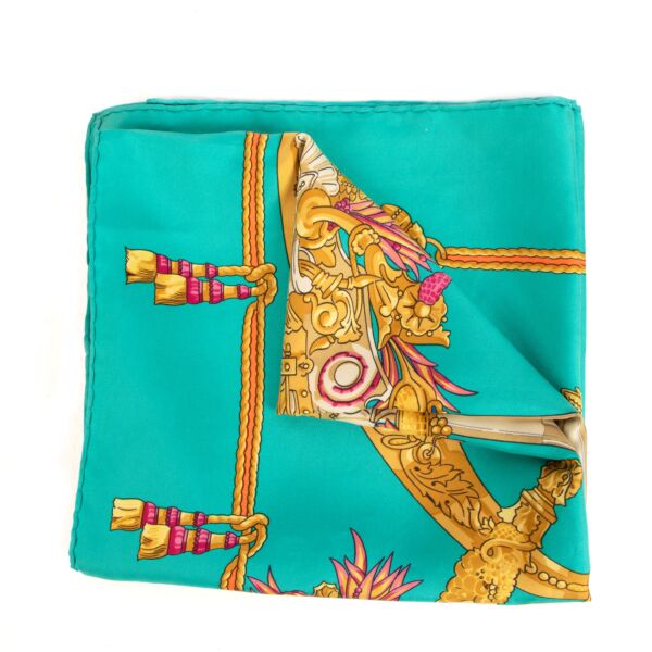 Hermès Hommage A Charles Garnier Silk Scarf 