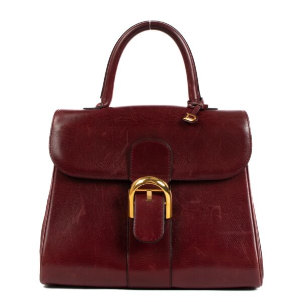 shop 100% authentic second hand Delvaux Burgundy Brillant MM on Labellov.com