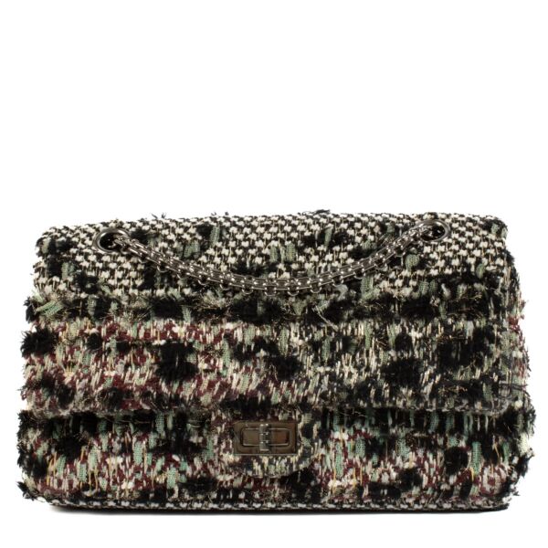 Chanel Tweed Medium 2.55 Bag