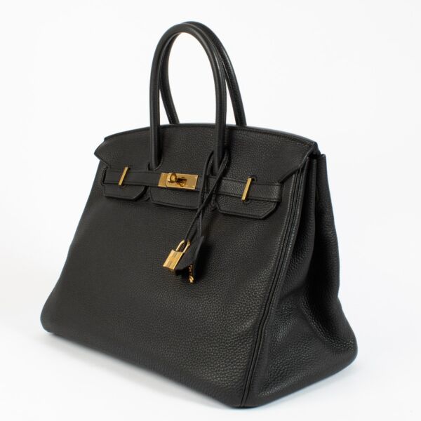 Hermès Birkin 35 Black Togo GHW