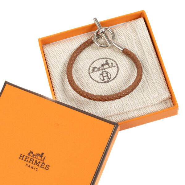 Hermès Brown Glenan Bracelet