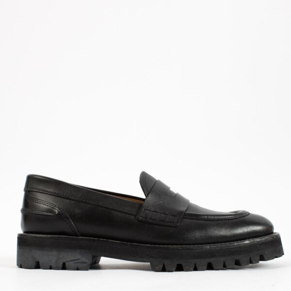 Dries Van Noten Black Loafers
