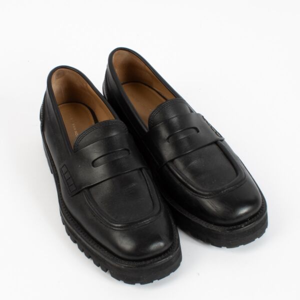 Dries Van Noten Black Loafers - Size 38
