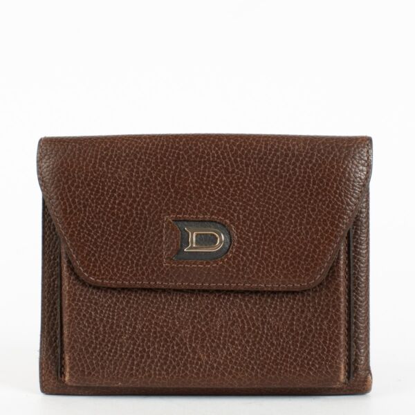 Authentic pre-loved Delvaux Brown Denise Wallet on Labellov.com