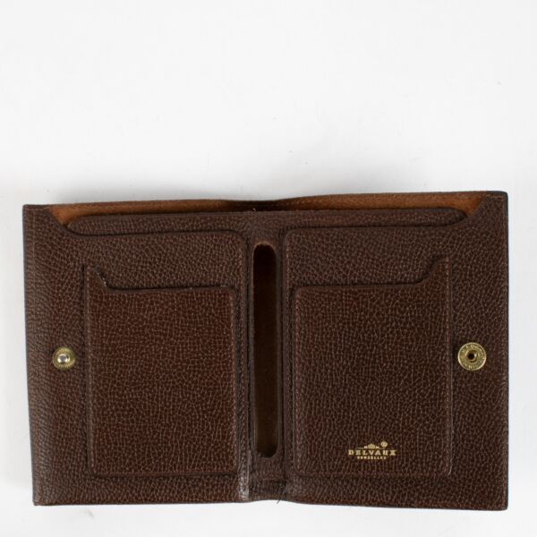 Delvaux Brown Denise Wallet