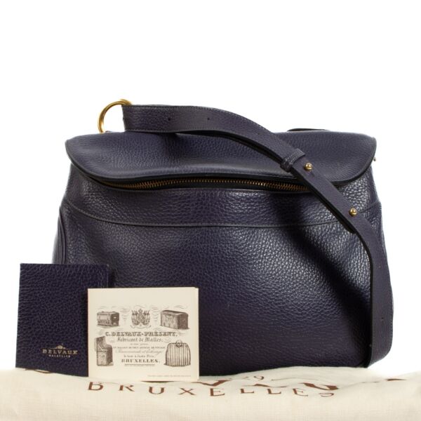 Delvaux Purple Vintage Crossbody Bag