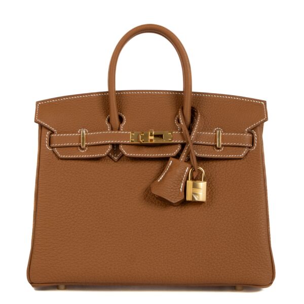 Hermès Birkin 25 Gold Togo GHW
