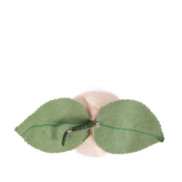 Chanel Pink Camelia Brooch