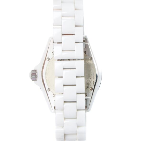 Chanel White J12 38mm Watch