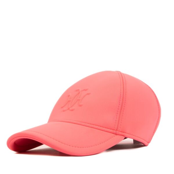 Hermès Pink Neoprene Atlantic Cap - size M