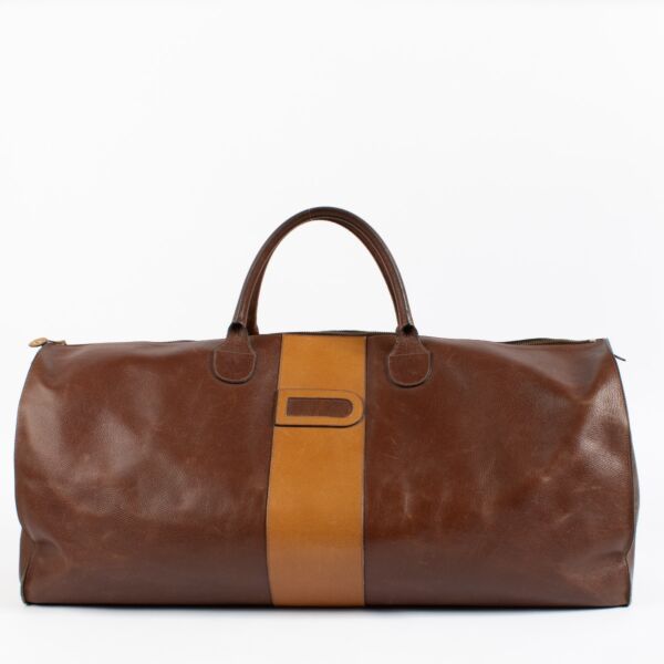 Delvaux Ravello Brown Derbey Travel Bag